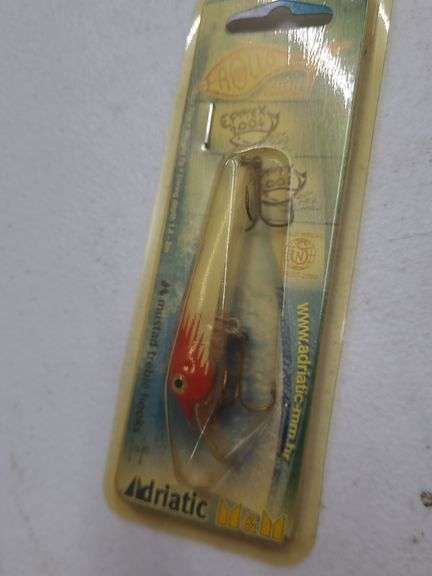Approx. 42 Red Head Rollo Stick Lures