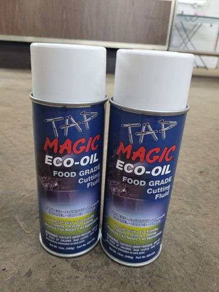 2 Bottles of Tap Magic Eco-Oil Food Grade Cutting Fluid