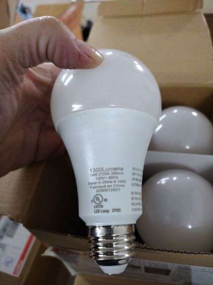 3 NIB 8 Bulbs Each of LED A21 E26 14 Watt Bulbs