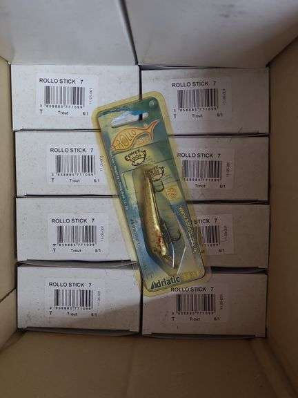 Approx. 72 Trout Rollo Stick Lures