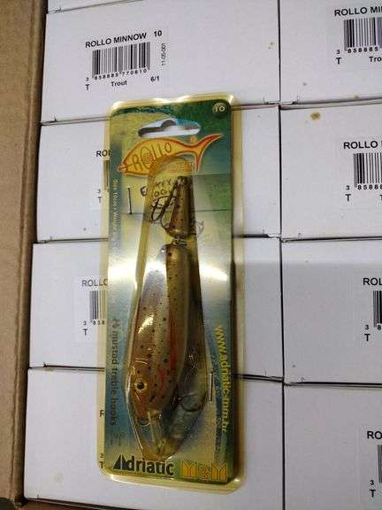 Approx 120 NIB Rollo Minnow Trout Lures