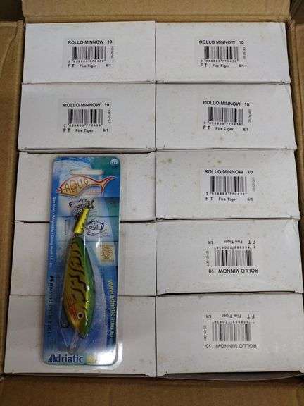 Approx 120 NIB Rollo Minnow Fire Tiger Lures