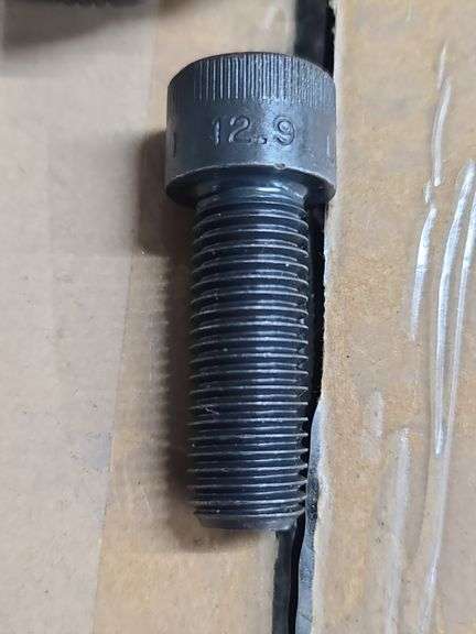 Box with New Nuts and Allenhead Bolts, Sizes Undetermined