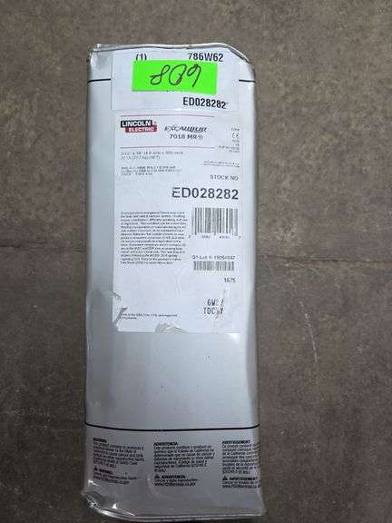 New In Container (Seal Broken) Lincoln Electric Excalibur 7018 MR 5/32" x 14" 50lb
