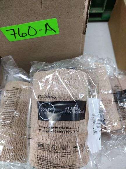 6 NIB Rolls of Coflex Wrap 4"x5 Yards Each