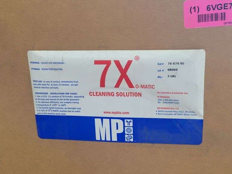 5 Gallon 7X O-Matic Cleaning Solutions