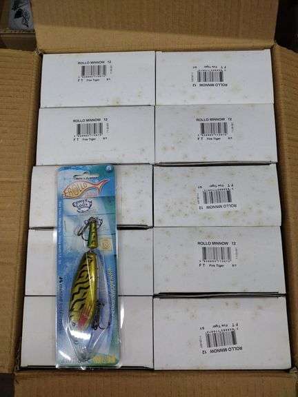 Approx 120 NIB Rollo Minnow Fire Tiger Lures