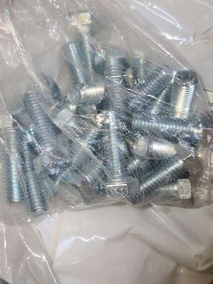 Several Packages of Bolts, Marked as 1/2in - 20x1in, Approx. 200