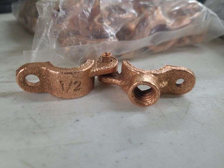 ½" Copper Grounding Rod Clamps