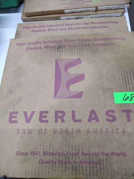 2 Boxes of Saw Blades - Pin Hole Set 4 ea .281 Dia. 3.688 BHC - Pin Hole Set 6 ea .281 Dia. 6.0 BHC