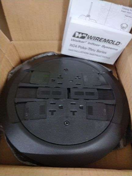 3 NIB Wiremold Walker In floor System RC4 Poke-Thru