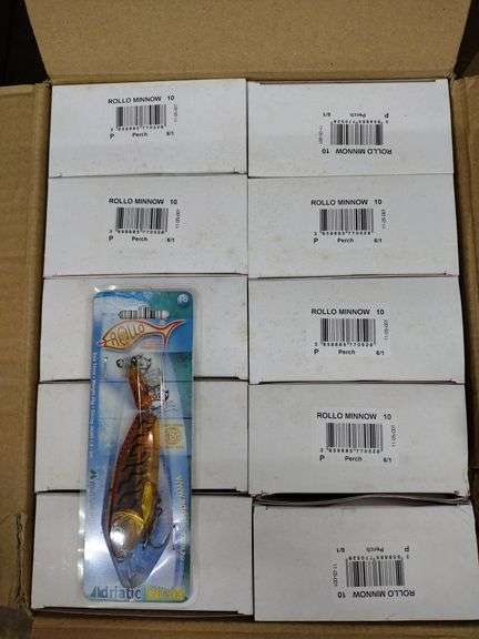 Approx 120 NIB Rollo Minnow Perch Lures