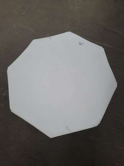 4 Vinyl Stick On Stop Signs