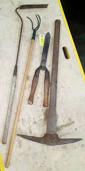 Four Garden Tools: Matix, Cultivator, Trimmer and Weeder