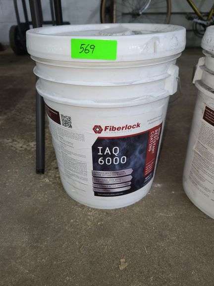 5 Gallons of Fiberlock IAQ 6000 Tintable White Mold Resistant Coating