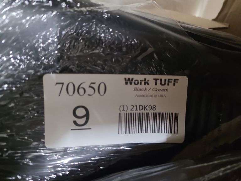 Box of Size 9 Work Tuff Boots