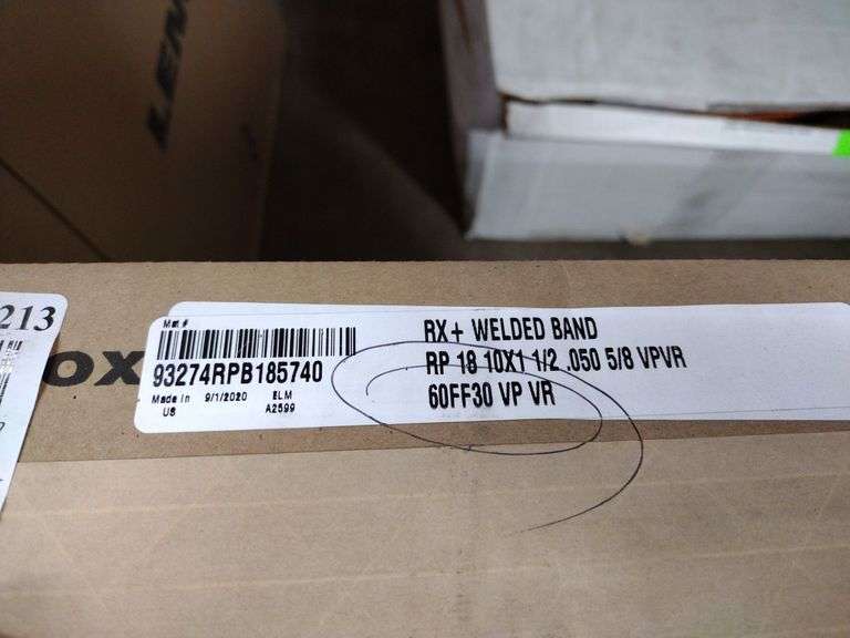 1 NIB Lenox RC+ Welded Band RP 18'10x1 1/2 .050 5/8 VPVR Band Saw Blade