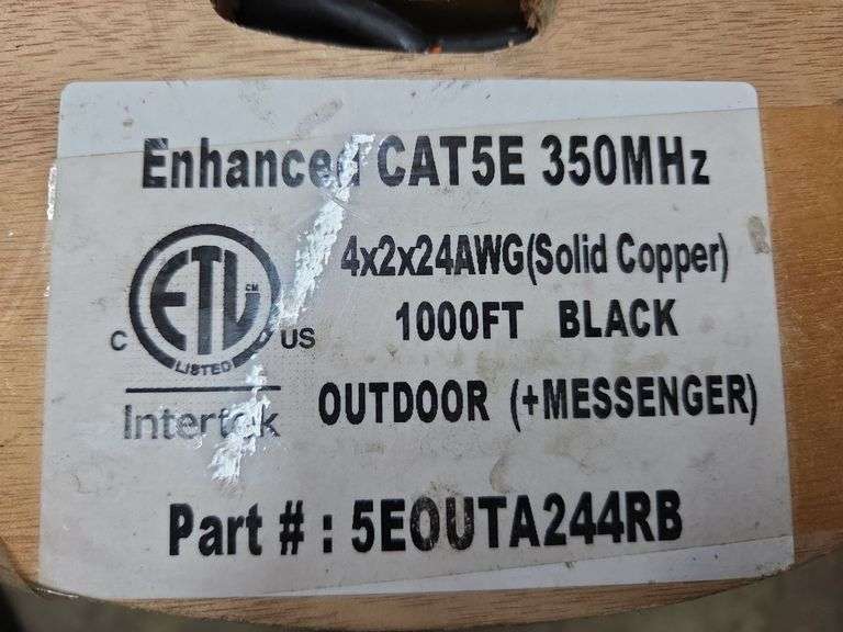 Partial Roll of Cat5E Wire