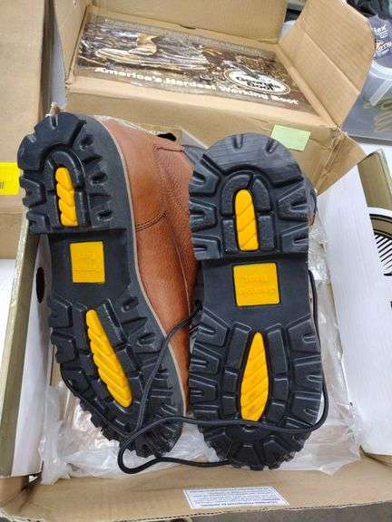 Georgia Boot NIB Leather Work Boot Size 9W