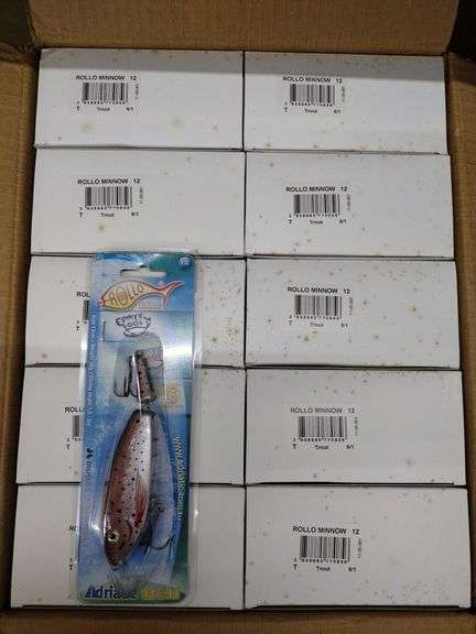 Approx 120 NIB Rollo Minnow Trout Lures