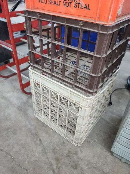 Three Milk Crates