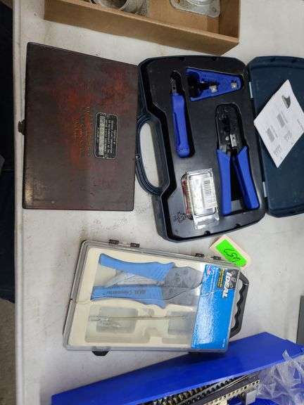 Two Crimper Sets and One Partial Pratt and Whitney Instrument Set