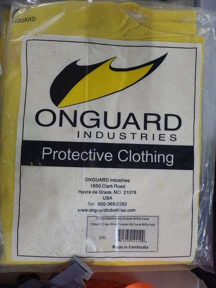 5 Size 2XL Webtex Bib Overalls with Fly Front