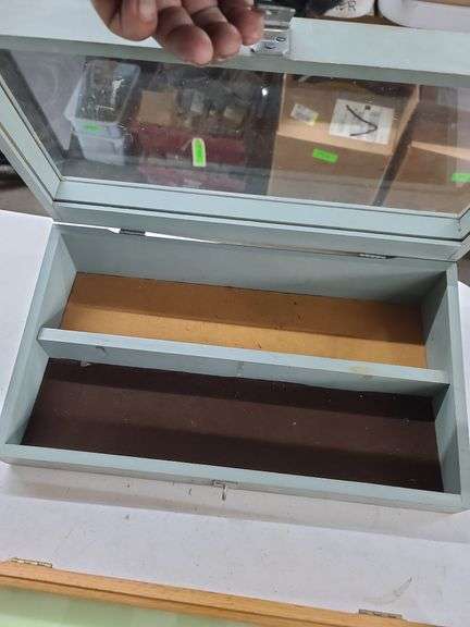 Two Wood Displays, One w/Keys