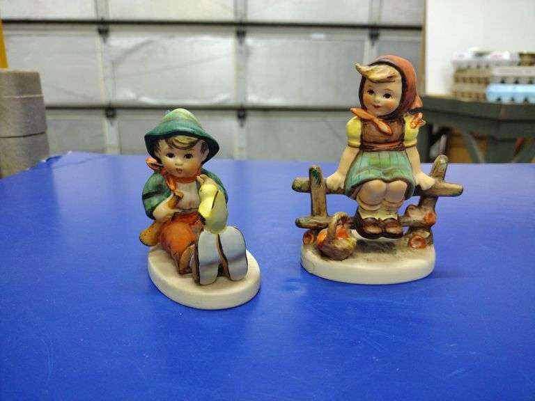 2 Vintage Goebel Hummel Figurines