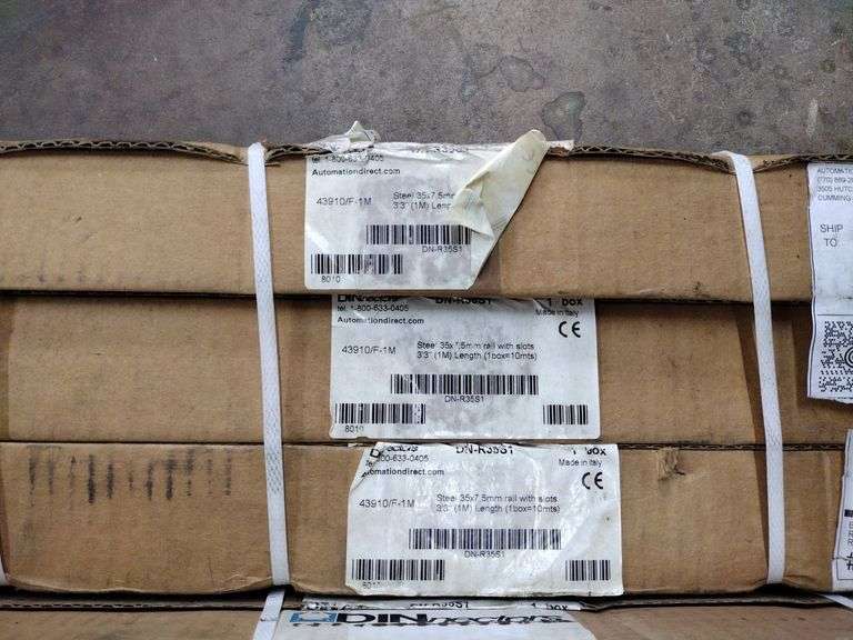 7 NIB Steel 35x7 Rails w/Slots
