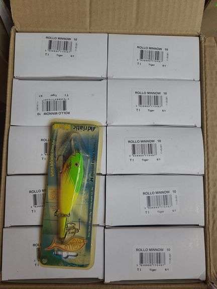 Approx. 120 Tiger Rollo Minnow Lures