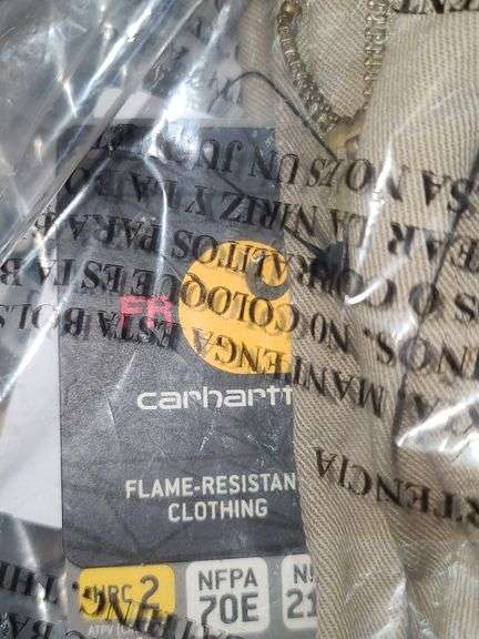 NIP: Carhartt Flame Resistant Coveralls, Size: 40-Regular