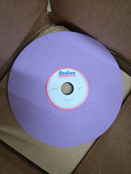 10 Radiac Abrasive Grinding Wheels 12 x 0.75 x 1.25