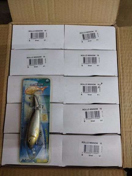 Approx 120 NIB Rollo Minnow Shad Lures