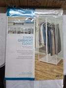NIP Clear Organizers and Towel Rack