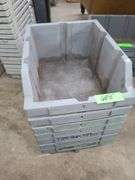 Seven Stackable Bins, Approx. 12x9x6