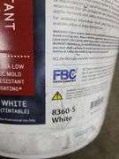5 Gallons of Fiberlock IAQ 6000 Tintable White Mold Resistant Coating