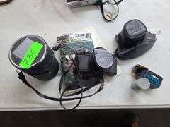 Pentax 35mm Camera, with Case, Empty Lens Case, Magazine, and Manual
