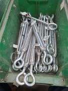 Bin of Turnbuckles, Compass and Thermometer