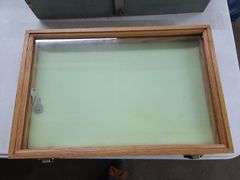 Two Wood Displays, One w/Keys