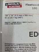 Lincoln Electric Fleetweld 180 1/8" x 14"  50lb Welding Rods New In Sealed Container