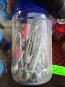 Crate of Fasteners, Pot Handles, Outlets and Casters