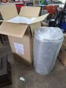NIB Swivel Lid 25-Gallon Steel Trash Can