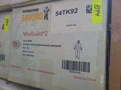 Box of International Enviroguard 4XL Coveralls
