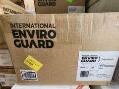Box of International Envirogaurd Size 3XL Polypropylene Coverall w/Hood & Boot