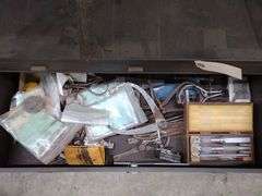 Kennedy Metal Machinist Tool Box w/Contents - Some Starrett Brand