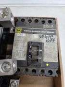Seven Large Circuit Breakers