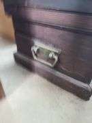 Vintage Wood Chest, Approx. 34x18x14