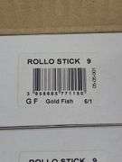 Approx. 120 Gold Fish Rollo Stick Lures