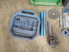 NIB Snap Blades, Scraper Blades & Utility Blades, Wire Brushes, Drill Bits, Plastic Tubs